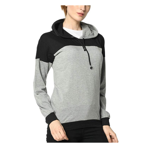 2025 Meilleures ventes Sweats à capuche en polyester/coton respirant pour femmes Services OEM Style Streetwear Col à capuche Logo avant pour l'hiver - Product Image 3