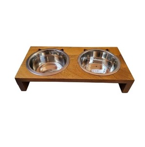 Stylish Piece High Quality Unique Design 100% Natural Wooden <b>Dog</b> <b>Bowl</b> <b>Stand</b> Use for <b>Dog</b> Food <b>Bowl</b> From ANAM OVERSEAS - Product Image 5