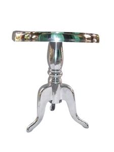 Moderne meilleure vente 2022 tapis finition fonte d'aluminium métal forme carrée haut avec trois décalages Table décoration de la maison meubles - Product Image 3