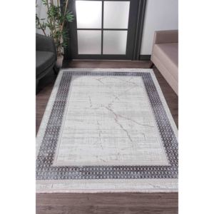 Nar A0207 Beige Alfombra hecha a máquina Juego de alfombras texturizadas suaves de larga duración - Product Image 5