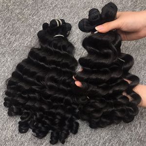 Extensiones de cabello virgen 100% de alta calidad, venta al por mayor, rizado Natural, gran Stock, Color claro, cabello crudo vietnamita, la mejor trama - Product Image 4