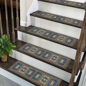 Alfombra Turca Clásica Estampada: Alfombra Decorativa con Diseño Kilim - Product Image 2