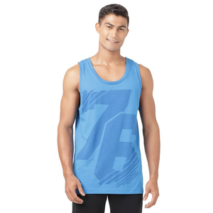 Camiseta sin mangas de punto informal para hombre, 100% algodón, personalizada con estampado, deportiva, de primera calidad, Bangladesh - Product Image 1