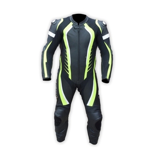 Pantalon et veste de moto de dernière conception de fabrication professionnelle combinaison de moto en cuir de course d'hiver coupe-vent - Product Image 3