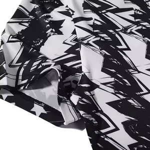 Hombres Algodón Poliéster Sublimación Impreso Camiseta Manga Corta Ligero Casual Wear Moda - Product Image 4