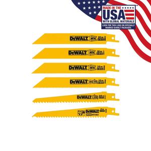 ชุดเลื่อยชักขนาดกะทัดรัด20V Max XR เกรดอุตสาหกรรมพร้อมใบมีด6ใบ - Product Image 6