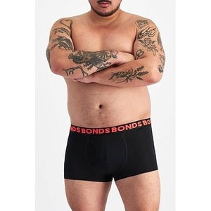 Men's Classic <b>Boxer</b> Briefs 3-Pack Mid-Rise Underwear Knitted Cotton-Blend Anti-Bacterial Breathable Everyday Comfort <b>Black</b> - Product Image 3