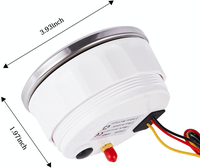 Lampu Sein Universal Mobil Truk 85mm Murah Dengan Indikator Lampu Sein Motor Auto Meter GPS Speedometer 200KM/J