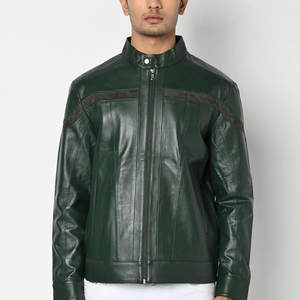 OEM Custom Design <b>Motorbike</b> Leather Jacket Best Selling Latest Design <b>Motorbike</b> Leather Jacket Men Fashion jacket for men - Product Image 3