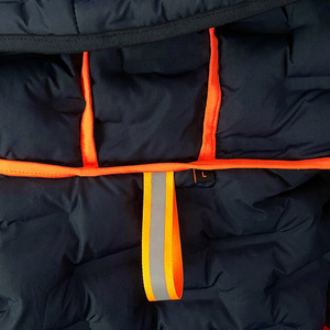 Nouvelle veste matelassée personnalisée, coupe-vent, chaude, à capuche, multi-poches, tendance, décontractée, fermeture éclair, logo pour l'hiver - Product Image 6