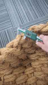 Alfombra de Fibra de Coco, Alfombra de Fibra de Coco Natural, Alfombras para Puerta, Fibras Agrícolas para Agricultura, para Exteriores, para Animales, para Plantas, para Aceras - Product Image 2