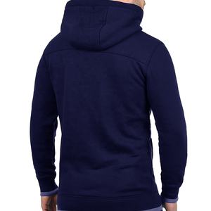 Sudaderas con capucha activas para hombre Sudaderas con forro polar de algodón Jersey de entrenamiento atlético informal con bolsillo de canguro - Product Image 6