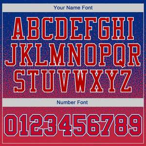 <b>Red</b> Blue Sprey Paint with White Numbers Design Fleece Full Dye Sublimation Sweatshirts <b>Mens</b> 100% Polyester Fleece <b>Hoodies</b> - Product Image 4