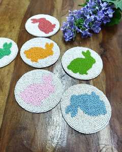 Dessous de verre en noyer Ensembles de dessous de verre en bois de noyer-Qualité supérieure - Product Image 2