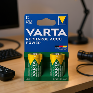 2 Baterías Recargables de Alta Capacidad ACCU POWER de 3000mAh para Linterna, Cable C, 56714101412 - Product Image 3