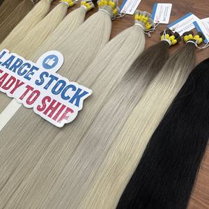 Top 1 Super <b>Sale</b> 100% Virgin Unprocessed Remy Hair Kinky Straight Vietnamese Hair <b>Lighter</b> Colored Hot Selling Bulk Natural Dyed - Product Image 1