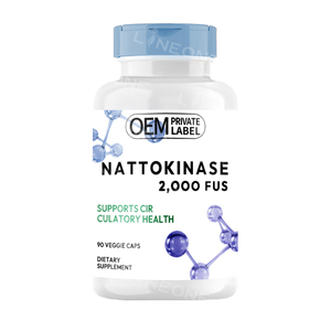 Premium Nattokinase <span class=keywords><strong>2000</strong></span> Fu's 120 cápsulas vegetales, ayuda a mantener la salud circulatoria. Sin OGM. - Product Image 1