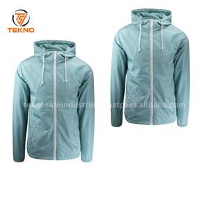 Cortavientos de poliéster para hombre de buena calidad, impermeable, chaqueta de lluvia, chaqueta de nieve, chaquetas cómodas de calidad superior para hombre OEM - Product Image 5