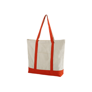 Sac à provisions en toile de tissu fin de taille personnalisée pour les femmes avec de nombreuses poches à fermeture éclair cadeau promotionnel prix bon marché du Vietnam - Product Image 6