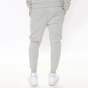 Custom Men Winter Tracksuit Hooded Drawstring Solid Color Quick Dry Breathable Lightweight Casual Sport Lounge with Side Pockets - Product Image 4