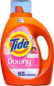 Detergente Líquido para Ropa Tide Plus Boost of Ultra Downy, Aroma April Fresh, 92 fl oz, 65 Lavados - Product Image 4