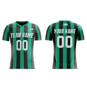 Camisetas de Fútbol Sublimadas Personalizadas, Ligeras, Unisex, de Manga Corta, Secado Rápido, Transpirables, al por Mayor, Nueva Llegada - Product Image 6