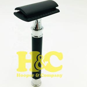 Maquinilla de Afeitar de Doble Filo de Alta Calidad para Hombre, Hojas Rectas de Acero Inoxidable Japonés, Uso Profesional en Barberías - Product Image 5