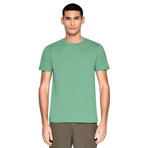 Camisetas de Bambú con Lavado Ácido, Camiseta de Secado Rápido para Adultos, Cuello Redondo, Manga Corta - Product Image 5