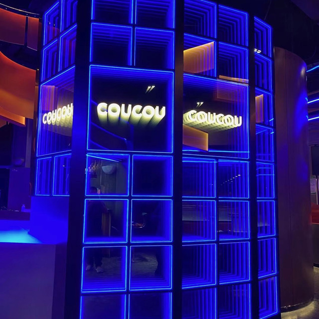 3D Led Light Wall Neon Background Light for Stage Party KTV Decorative Light Wall