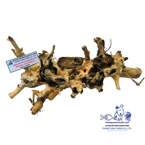 Décoration d'aquarium en bois flotté naturel de qualité supérieure, forme irrégulière, écologique, ornement pour aquarium fabriqué au Vietnam - Product Image 4