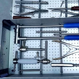 Juego de instrumentación de uñas de acero inoxidable alemán de alta calidad, caja elástica, instrumentos quirúrgicos manuales - Product Image 3