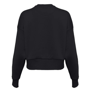 Sweat-shirt respirant sur mesure pour femmes OEM avec tissu en coton confortable vêtements de marque privée pour l'impression de logos d'hiver - Product Image 5