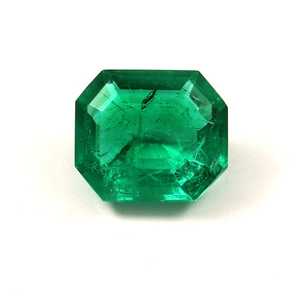 Piedra Preciosa de Esmeralda Zambiana Cultivada en Laboratorio, Corte Radiante, Calidad Premium, Verde, Certificada por GIA, Joyería de Boda, Múltiples Tamaños Disponibles - Product Image 2