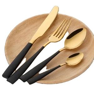 Vaisselle de restaurant élégante, ensemble de couverts pour mariages, ustensiles de cuisine de table, ustensiles de cuisine, repas élégants et parfaits - Product Image 2