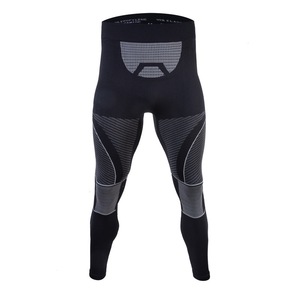 2pcs Set Skinny Gym Fitness Yoga Wear Solid Pattern Compression Base Layer Shirt Top and Pants Leggings Man Tracksuits - Product Image 5