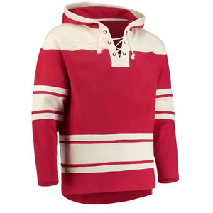 Vêtements d'équipe d'hiver pour hommes en gros, sweats à capuche en polyester avec logos, vêtements de hockey sur glace personnalisés - Product Image 2