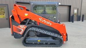 Chargeur compact Kubota SSV75 2023 avec cylindre hydraulique Huade, moteur, pompe, boîte de vitesses, roulement et PLC, roue de décharge - Product Image 6