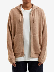 Nouveauté 2026 : Sweats à capuche tendance pour hommes, coupe oversize unie, style pull, au meilleur prix pour le streetwear quotidien. - Product Image 2