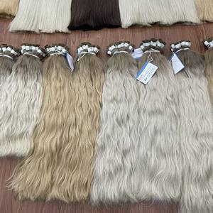 Superventas al por mayor, cutícula alineada, extensiones de cabello humano vietnamita a granel, cabello humano a granel - Product Image 6