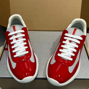 Calzado Deportivo Transpirable para Todas las Estaciones, Diseño de Primavera, Precio de Fábrica al por Mayor, Zapatos de Malla con Cuero Patentado a la Moda - Product Image 6