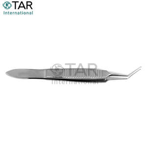 Pinzas de capsulorrexis Gimbel de alta calidad para cirugía oftálmica, instrumentos médicos quirúrgicos oculares de punta fina de acero inoxidable para cataratas - Product Image 4