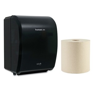 บอร์ดวอล์ค 33GREEN32GREEN-BNDL เครื่องจ่ายผ้าเช็ดทำความสะอาดแบบเปียก 12.31 นิ้ว X 9.31 นิ้ว X 15.94 นิ้ว เอ็กซ์ตร้า อิเล็กทรอนิกส์ 1-พลี 8 นิ้ว ตู้จ่ายผ้าเช็ดมือ X - Product Image 1