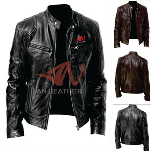 De moda chaqueta de cuero - Product Image 3