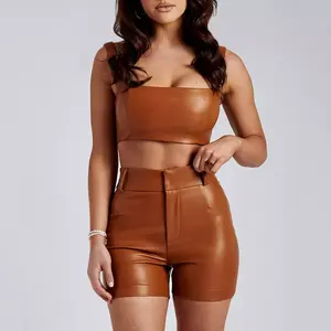 แฟชั่นใหม่2023กางเกงขาสั้นสำหรับวิ่งสีเขียวฤดูร้อนของผู้ชายกระเป๋ากระดุมหนังปักลายตาข่ายสองชั้นสำหรับฤดูร้อน - Product Image 3