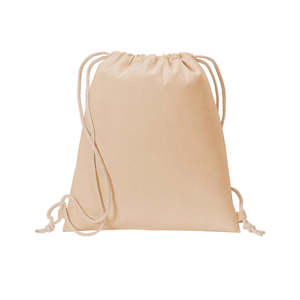 ถุงผ้าฝ้ายพรีเมียมแบบมีเชือกผูก 100% คอตตอน รุ่นดีลักซ์ - Product Image 2