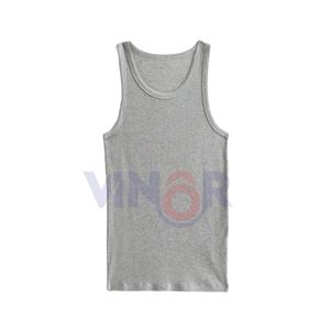 เสื้อกล้ามออกกำลังกายแขนกุดสำหรับผู้ชายและผู้หญิงชุดออกกำลังกายเล่นฟิตเนสวิ่งคอตตอนใส่ได้ทั้งผู้ชายและผู้หญิงพร้อมโลโก้ตามสั่ง - Product Image 6