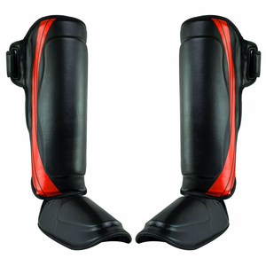 Best OEM Muay Thai <b>Shin</b> <b>Pads</b> <b>for</b> <b>Kids</b> Adults Elasticated Grappling <b>Shin</b> Guards Custom Logo Cheap Professional Protection - Product Image 6