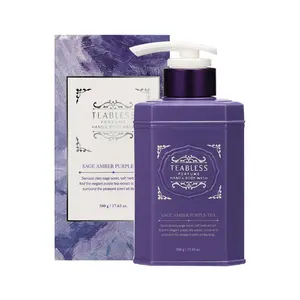 TEABLESS Purple Tea Parfüm Hand & Body Wash-Hergestellt in Korea Salbei Bernstein reiche Anthocyane aus lila Tee Englisch Kräuter Ceramid