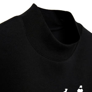 OEM personalizado blanco liso sudaderas de gran tamaño 100% algodón francés Terry gota hombro cuello redondo sudaderas con capucha precio barato - Product Image 4