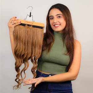 Extensions de cheveux à bandes adhésives 100% Remy indiennes en gros, 30 pouces, noir naturel, trame unique, aucun traitement chimique - Product Image 3